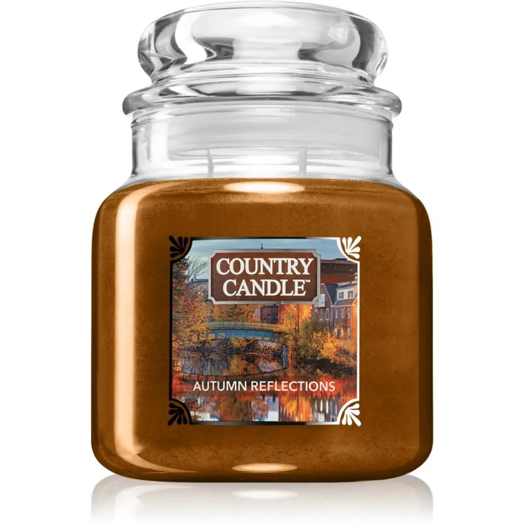 Bougie Country Candle Autumn Reflections 453 G - Parfum Longue Durée