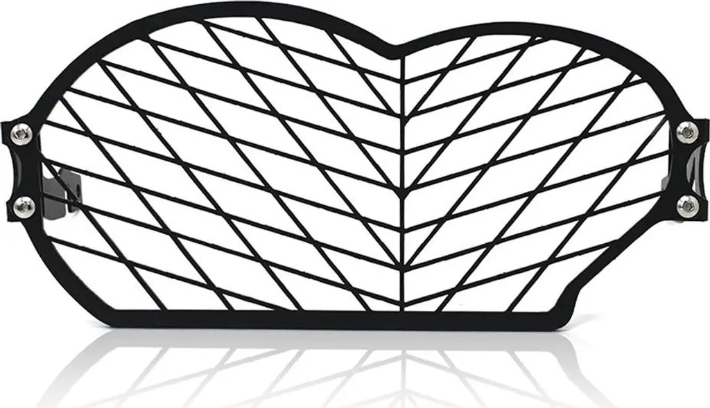 Protection de Phare Moto pour BMW R 1200 GS 2004-2012 - Grille Noire
