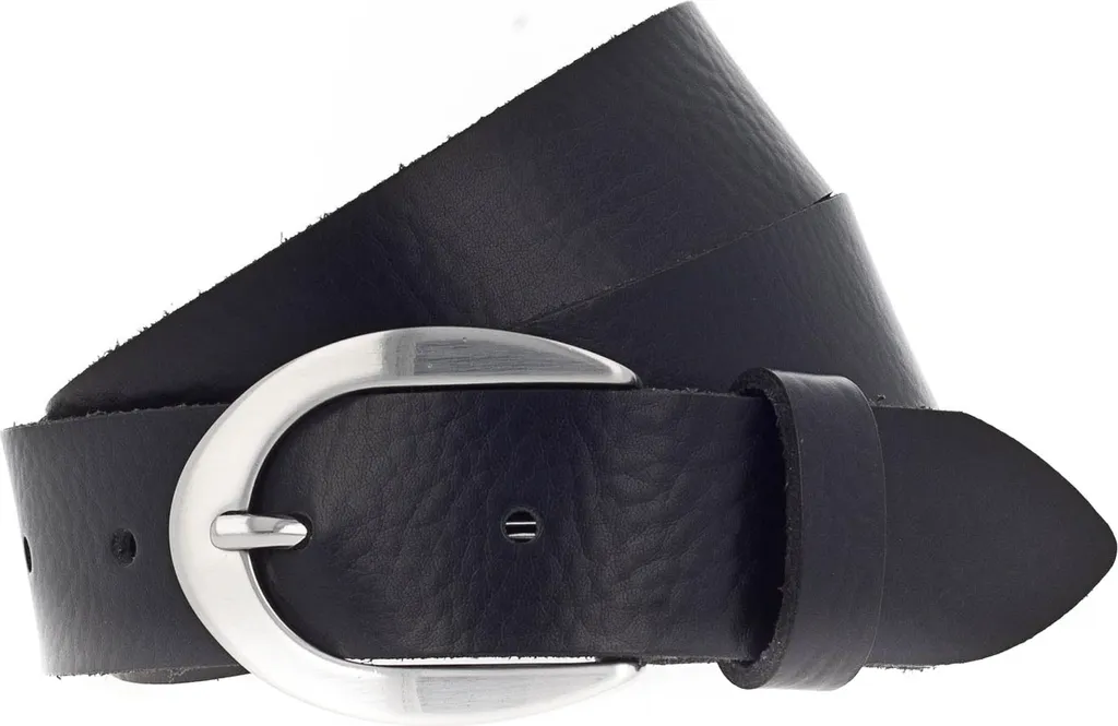 Regala la Qualità: Cintura Vanzetti Pelle Nera 30mm Neon Booster W110