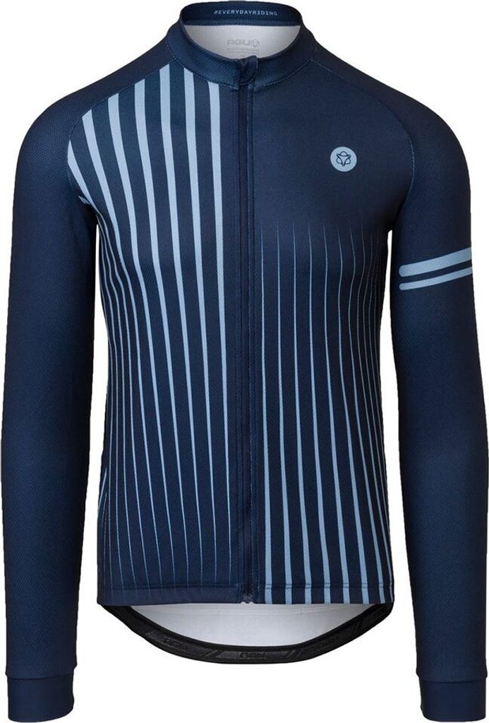 Agu Faded Stripe Essential Langarm-trikot Blau 2XL Mann Blau 2XL