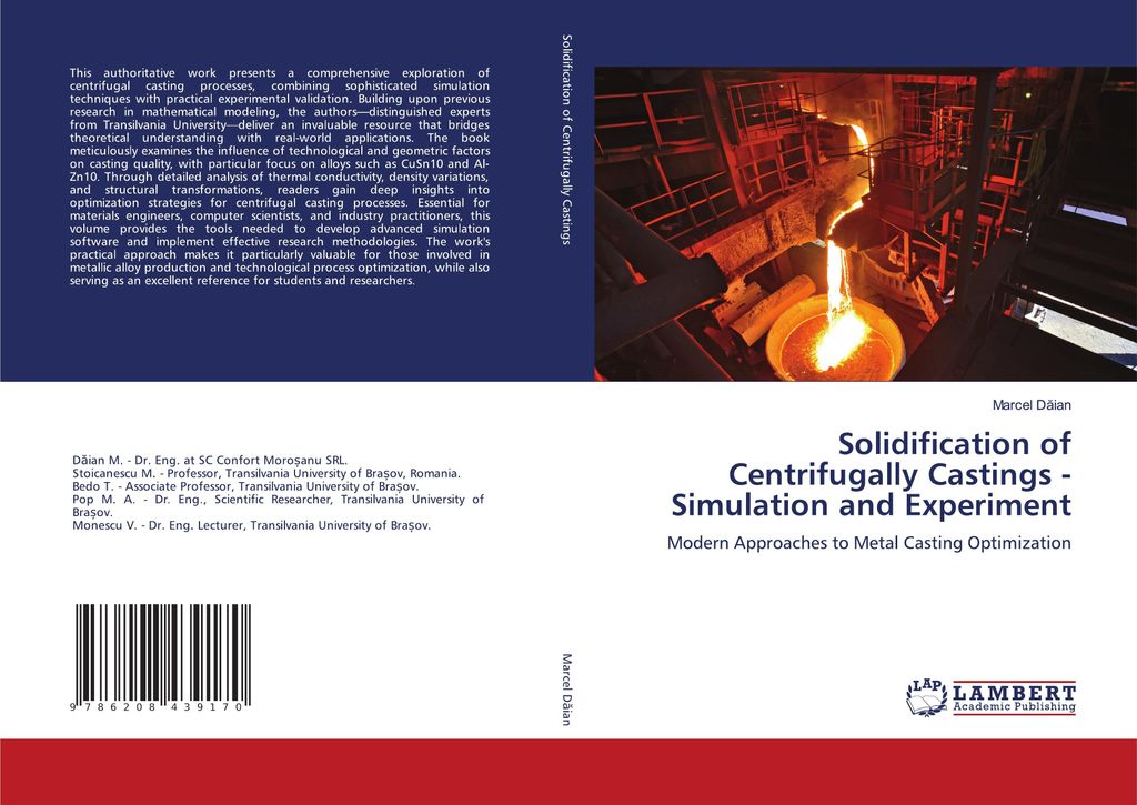 Solidification of Centrifugally Castings - Simulation and Experiment