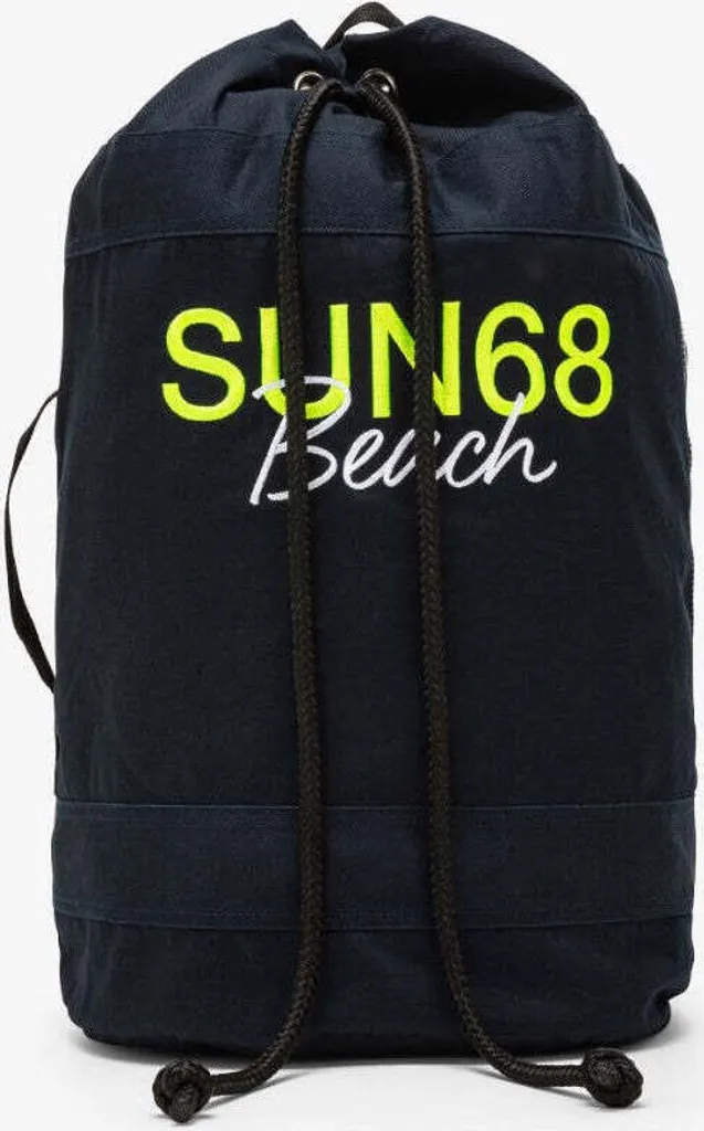 Sac Sun68 X32135 Bleu Foncé : Accessoire Mode Homme Original et Chic
