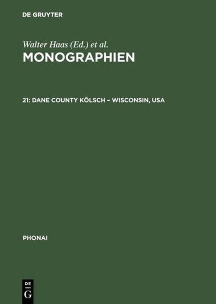 Dane County Kölsch - Wisconsin, USA