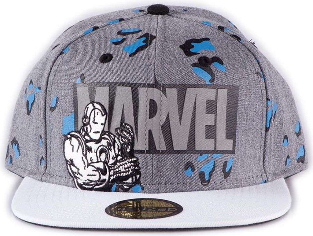 Difuzed - Baseball Cap - Marvel True Power (grau) Cappy Produktbild 