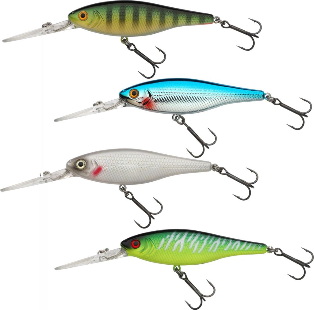 Berkley Pulse Minnow Deep 8cm 13.2g - Wobbler, Farbe:Perch