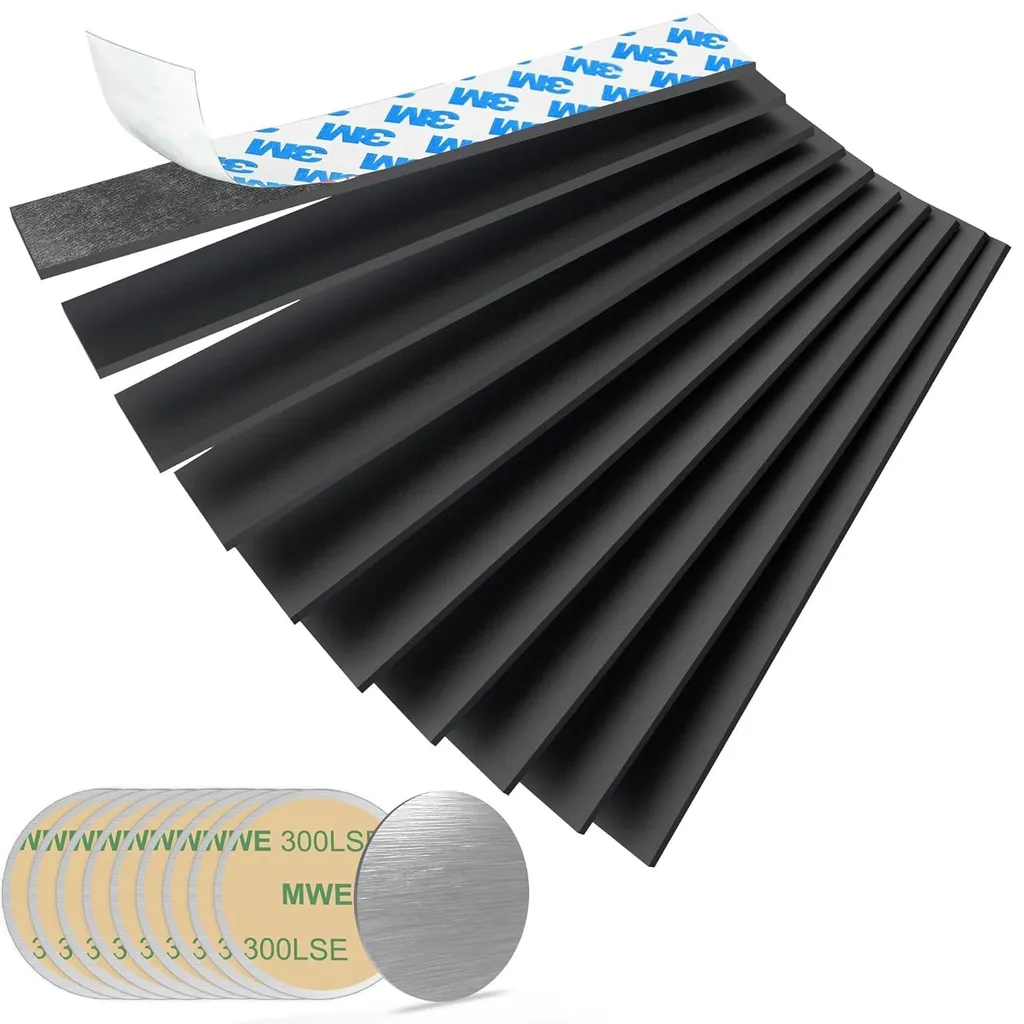 Bandes magnétiques autocollantes : solution de rangement sans perçage x10