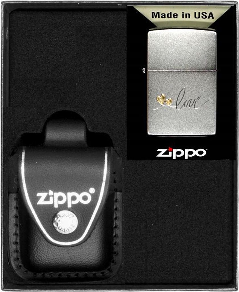 ZIPPO Feuerzeug HEARD DESIGN Geschenkset Nr. 3