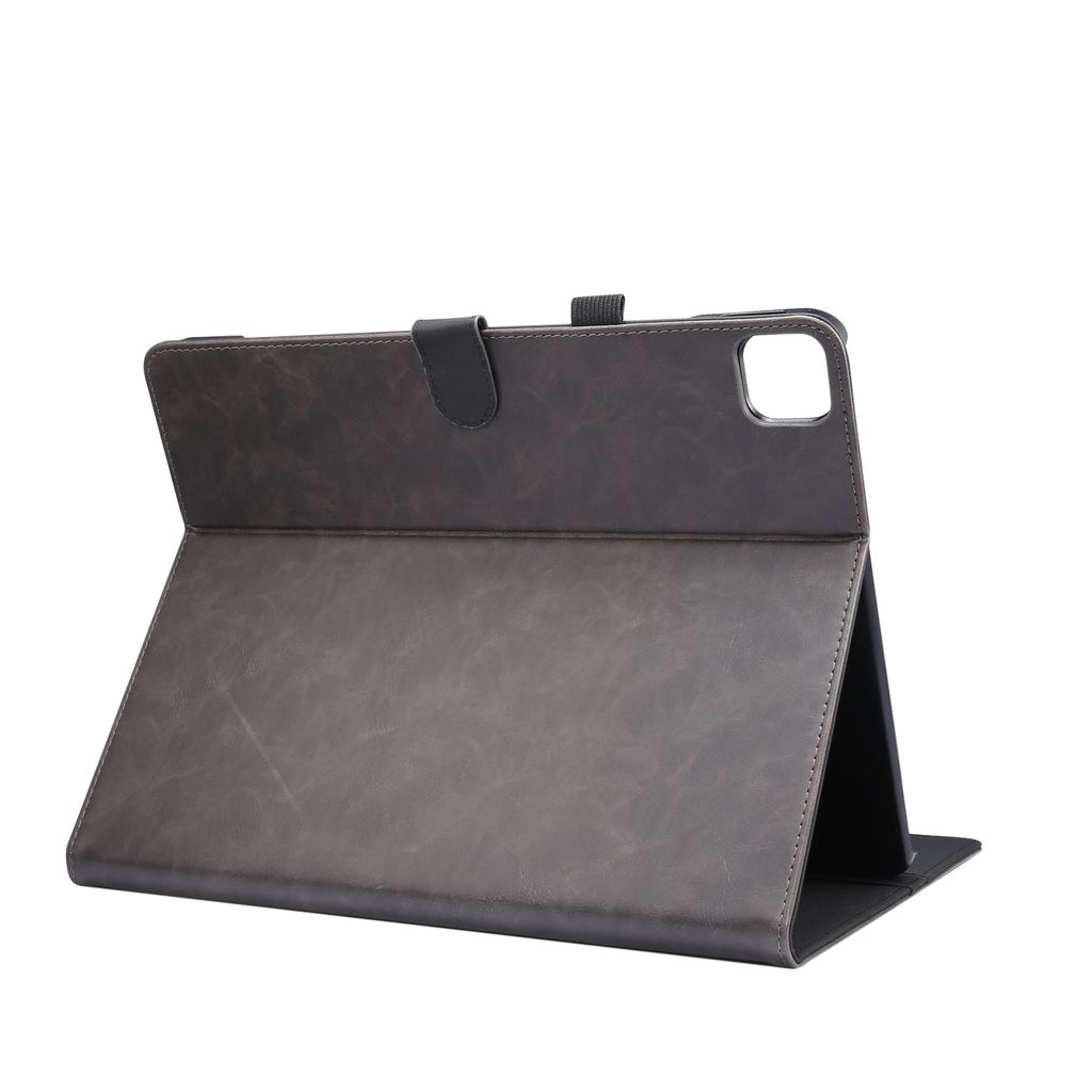 Schutz Hülle für Apple iPad Pro 12.9" 3.+4. Generation 2020 2018 Case Etui Smart Cover Tasche - GRAU
