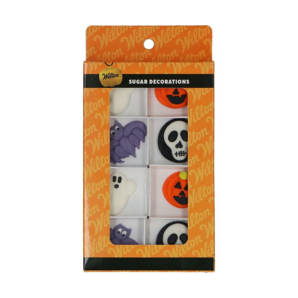 Wilton Sugar Decorations Classic Halloween Set / 8 Zuckeraufleger