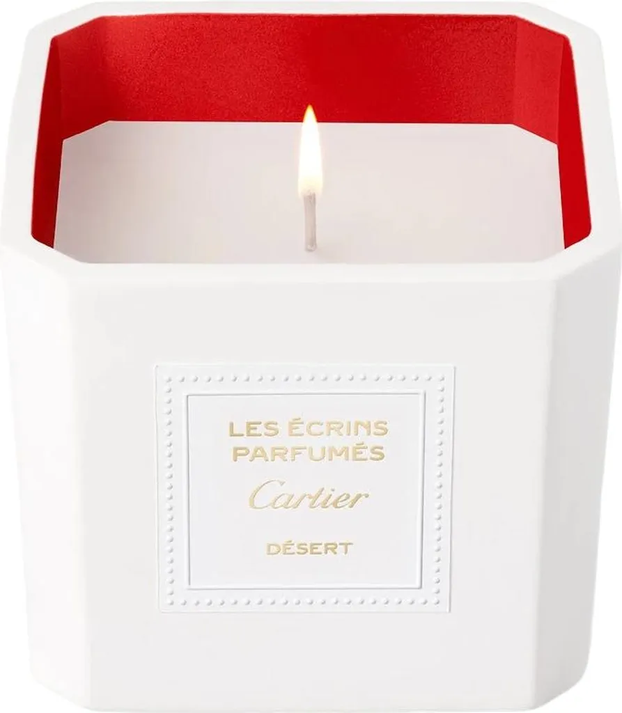 Cartier Les Écrins Desert Bougie Parfumée 220g - Objet d'Exception
