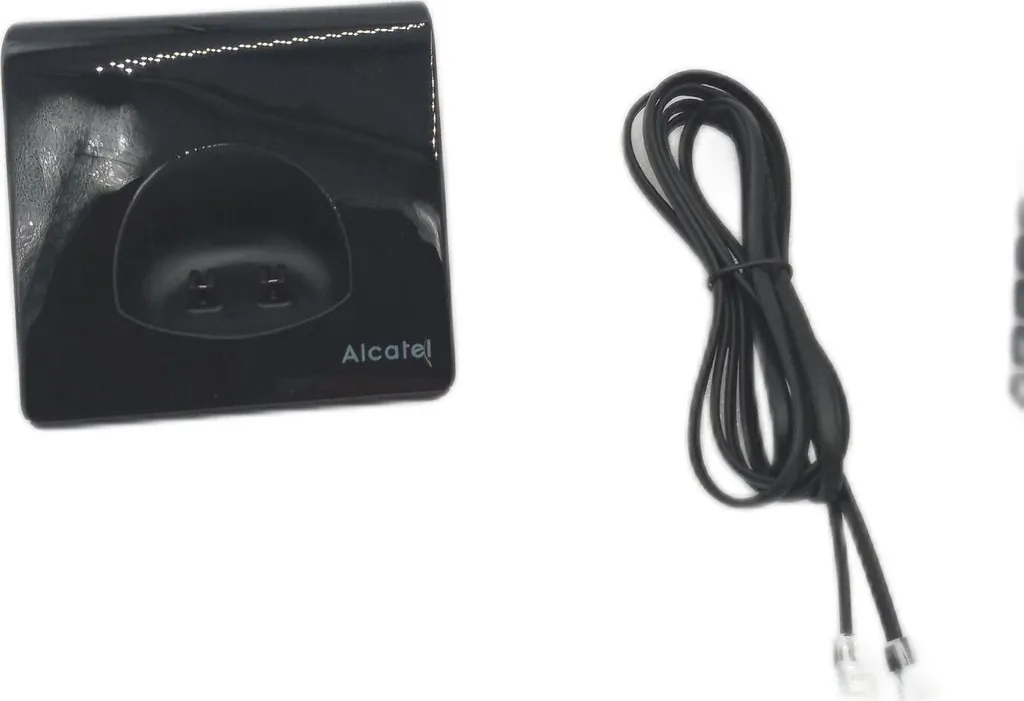 Alcatel S280 EWE Téléphone DECT avec Identificateur d'Appel Noir - 5
