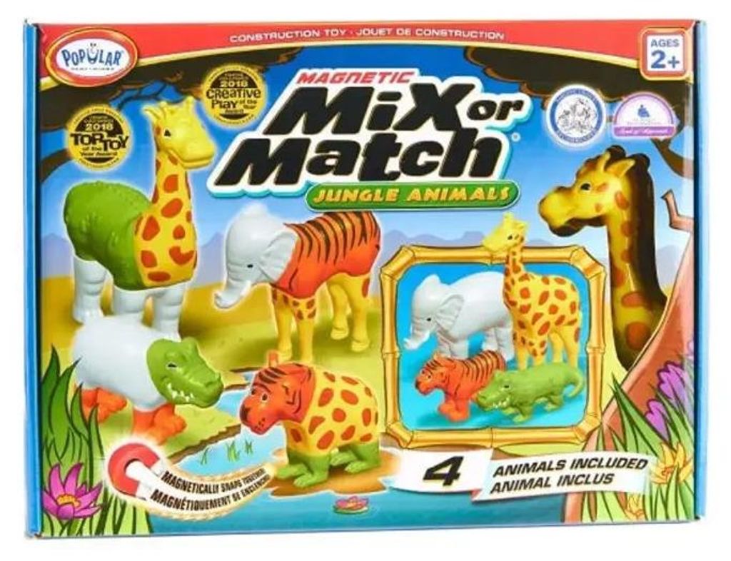 Popular Playthings Magnetic Mix or Match Animals, Tier, 2 Produktbild 