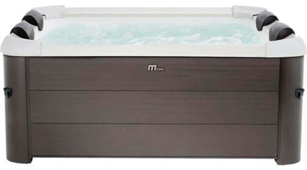Whirpool Marimex MSPA Tribeca F-TR062W mit Zirkulationspumpe, 120 Luftdüsen, schwarz