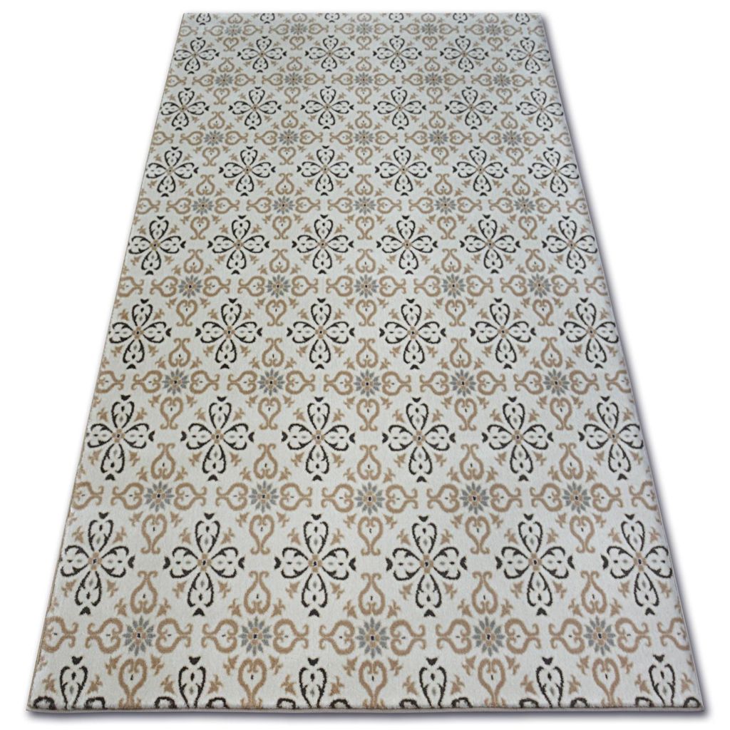 Teppich ARGENT - W4949 Blumen Sahne beige 160x220 cm