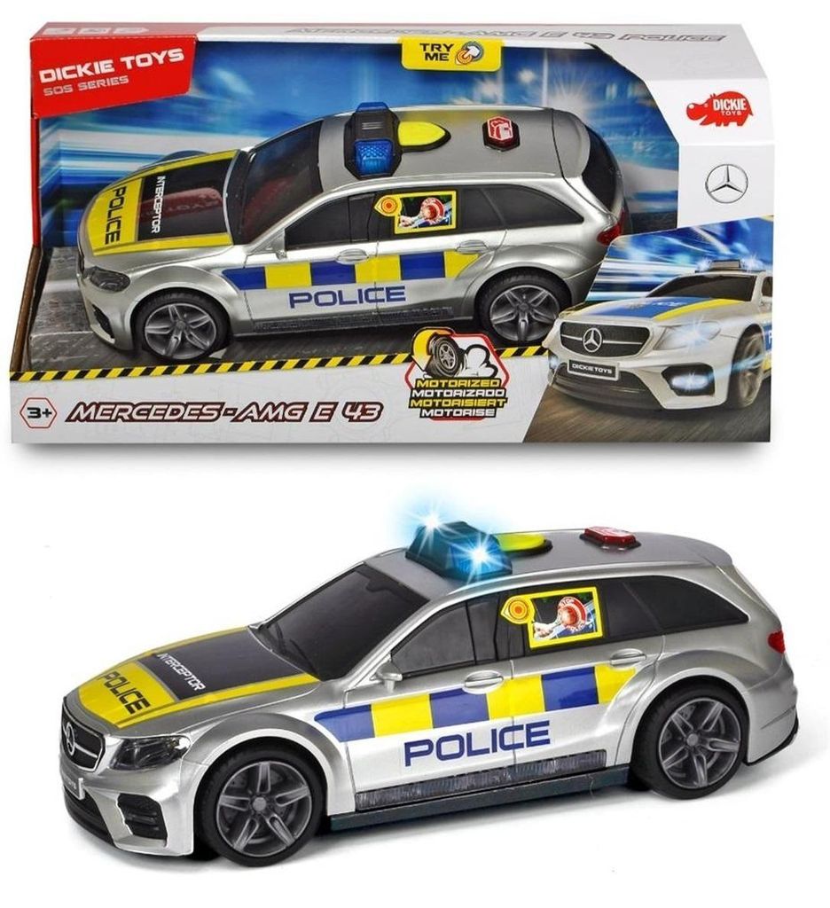 Dickie Toys SOS Mercedes-Benz Polizeiauto Produktbild 