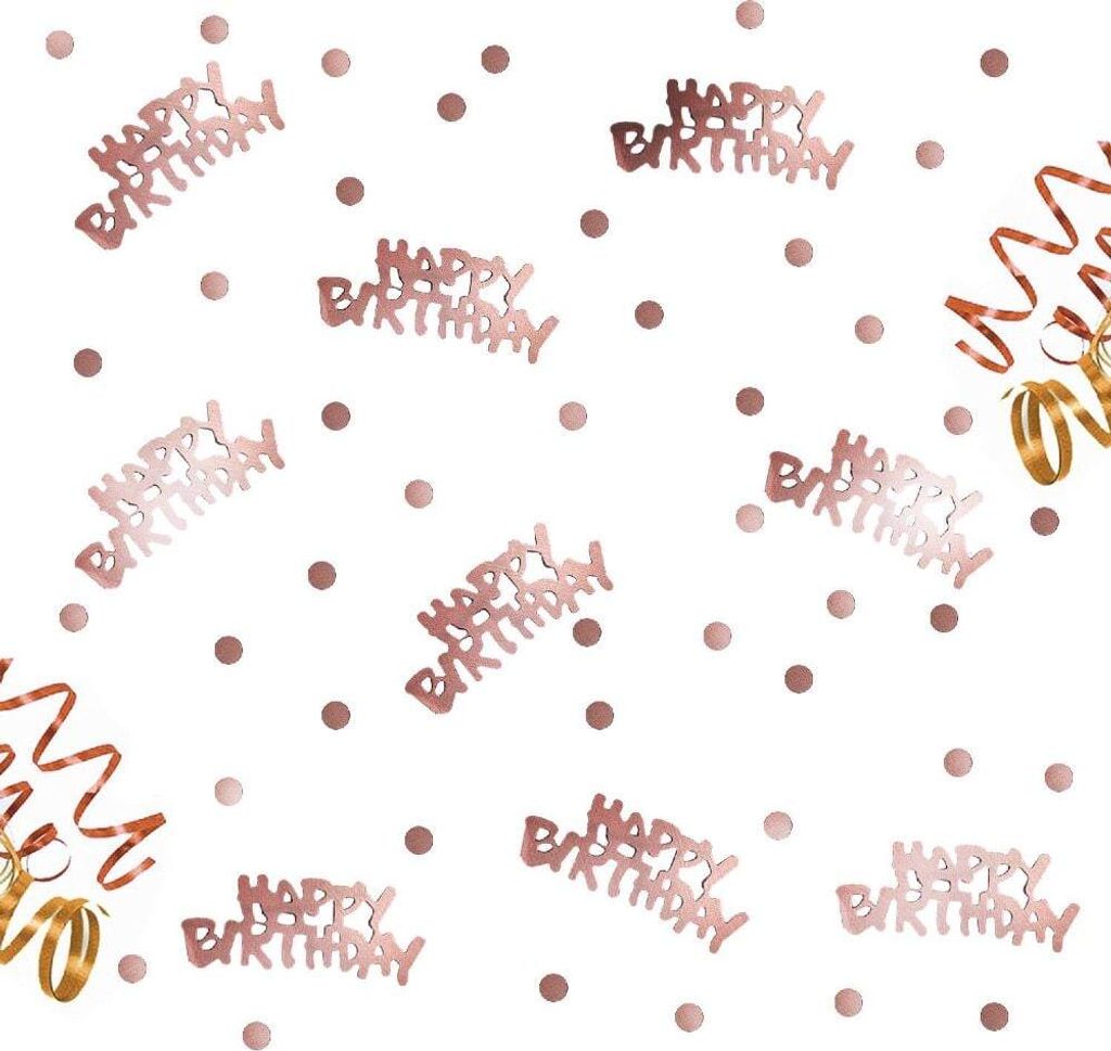 Oblique Unique Konfetti Happy Birthday Geburtstag Jubiläum Produktbild 