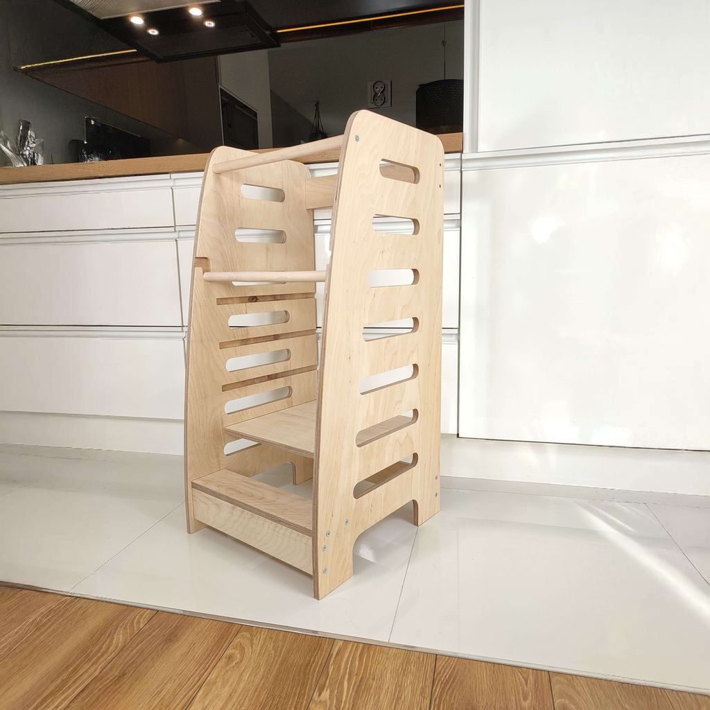 Montessori Lernturm Kitchen Helper 85x43x40,5cm  Produktbild 