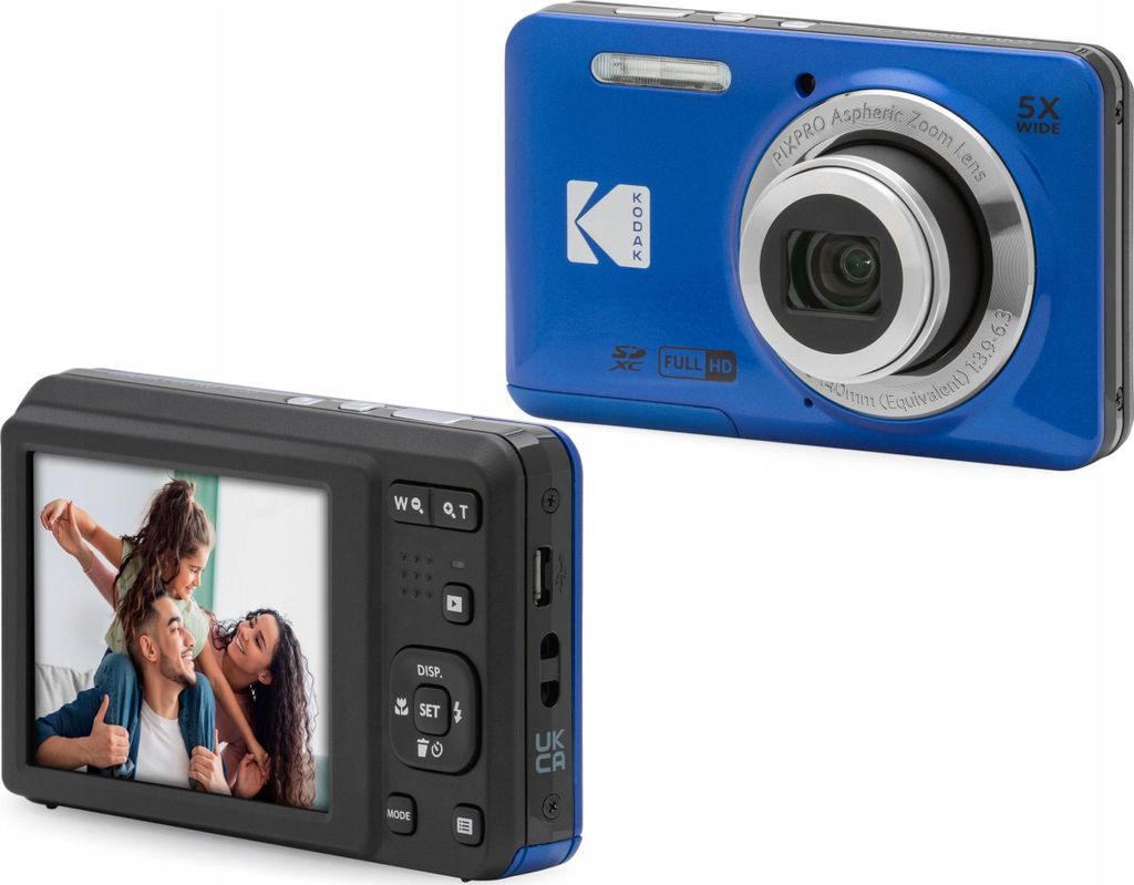 Kodak PIXPRO FZ55, 16 MP, 4608 x 3456 px, CMOS, 5x, Full Obrázek produktu 