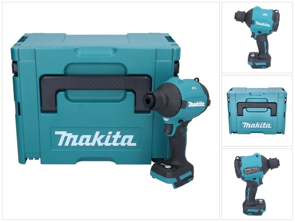Makita DAS 180 ZJ Akku Gebläse 18 V Brushless + Makpac - Produktbild 