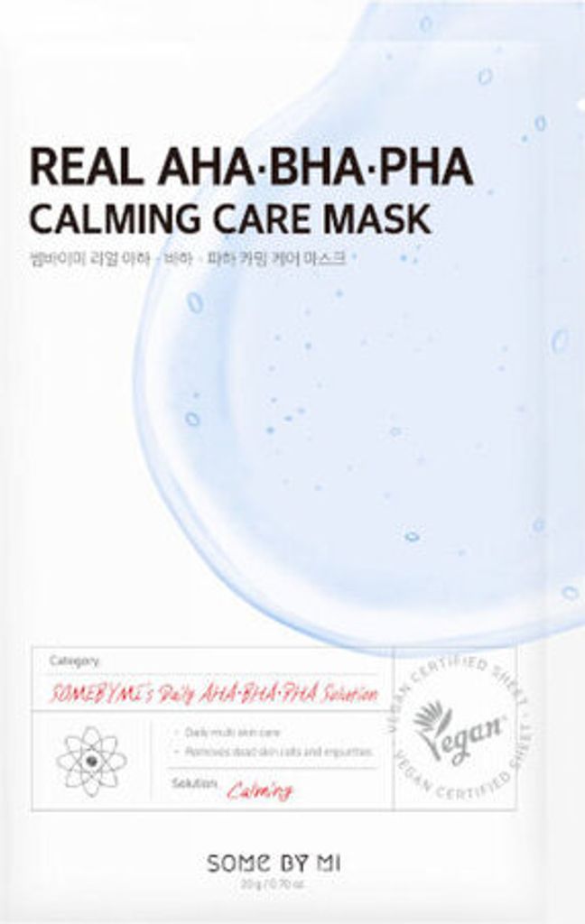 Some By Mi Real AHA.BHA.PHA Beruhigende Pflegemaske 20 g Produktbild 