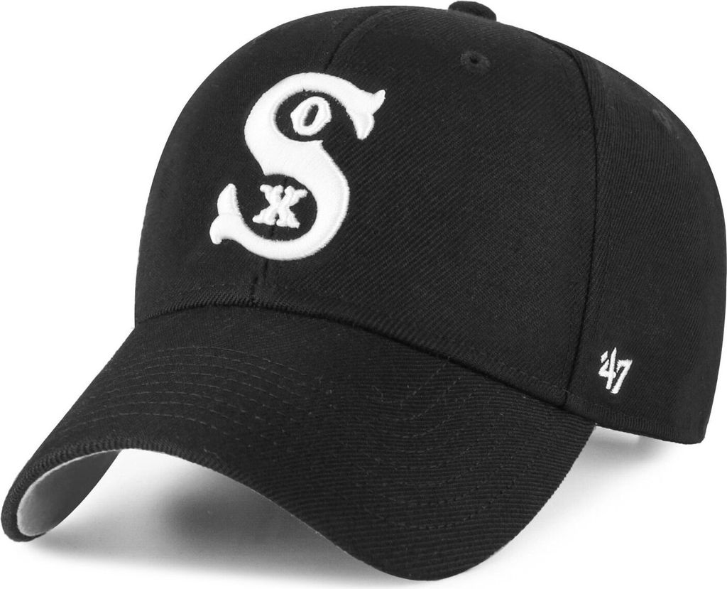 47 Brand Adjustable Cap - RETRO Chicago White Sox schwarz
