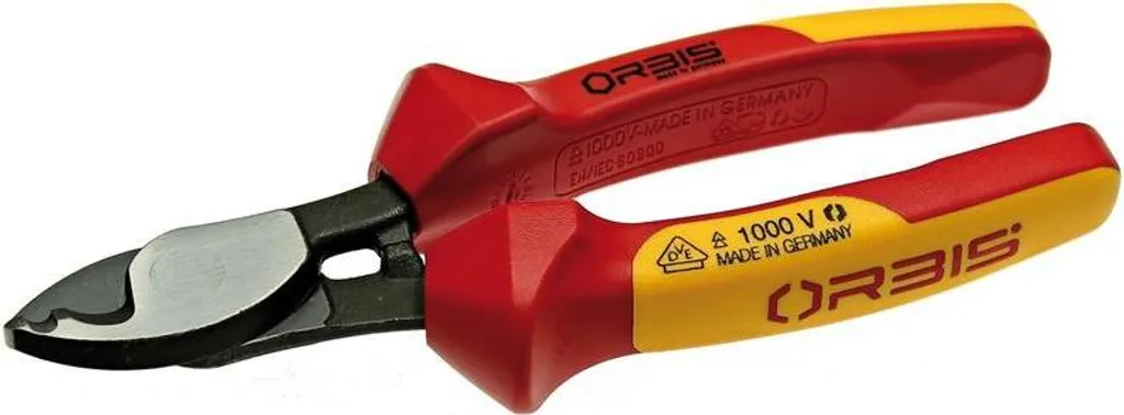 Pince coupante Orbis 47-1600/40Rv isolée 1000V de 160mm haute précision