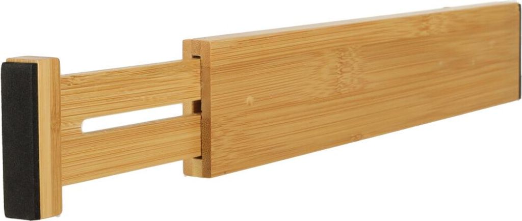 KIK KX4600 Divisorio regolabile in bambù per cassetti Immagine del prodotto 