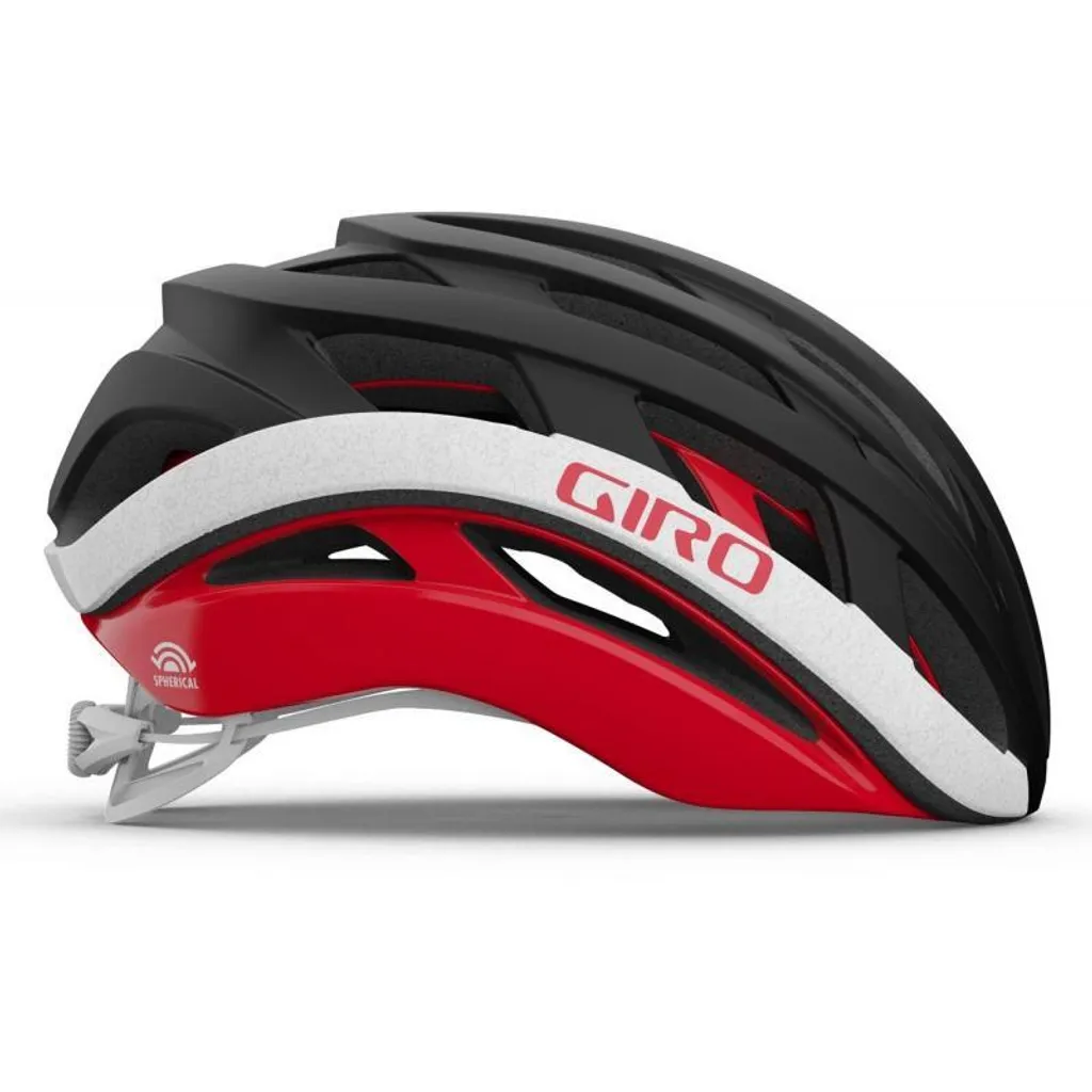 Casque Giro Helios Spherical Mips Noir M : Sécurité et Aération Vélo