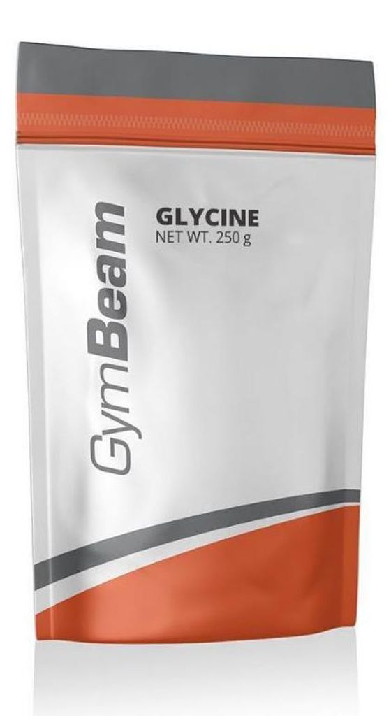 GymBeam Glycin Pulver 100% rein – Aminosäure für Muskelaufbau, Schlaf & Verdauung