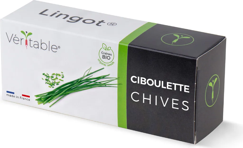 Recharge de Ciboulette pour Potager d'Intérieur Lingot Prêt à Planter