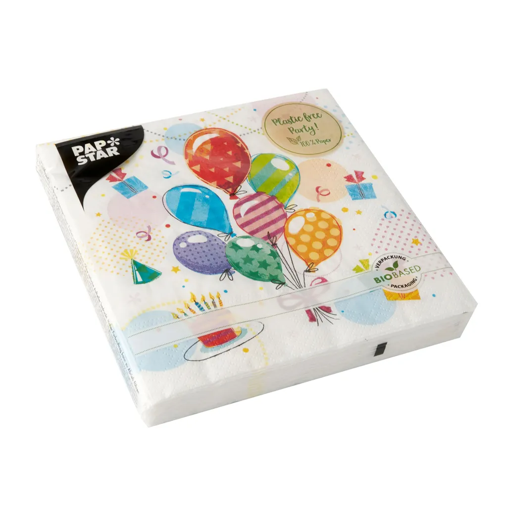 Serviettes décoratives 33 cm pour buffet et réception entre amis - 2