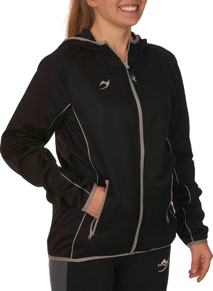 Teamwear C3 Hooded Team Jacket schwarz : S Größe: S