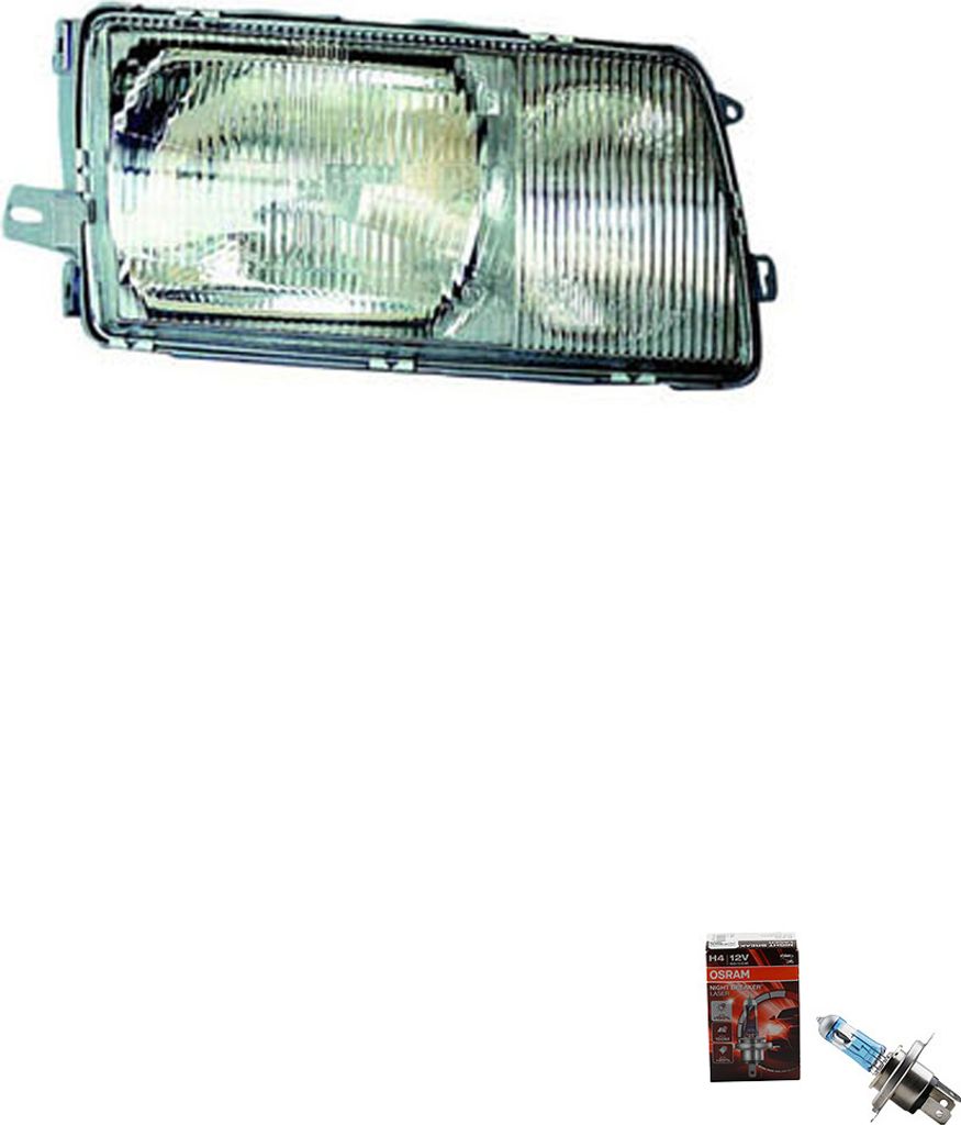 Johns, Scheinwerfer + Osram Night Breaker Laser passend für Mercedes W126 Rechts 1268209061