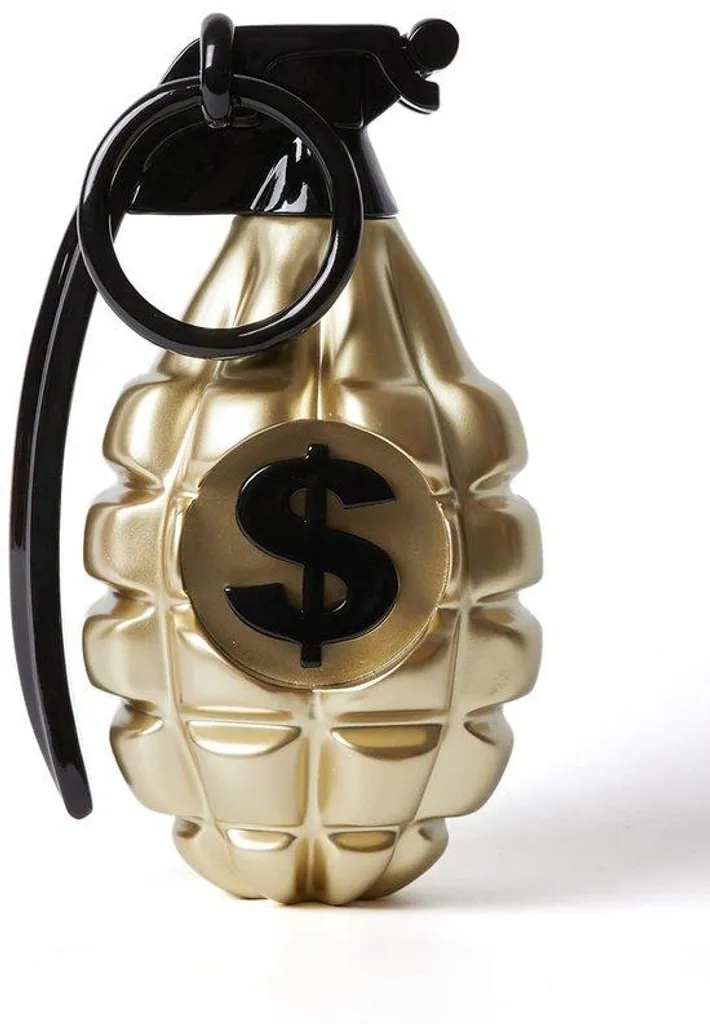 Objet de décoration moderne grenade abstraite 25 cm - Statuette design