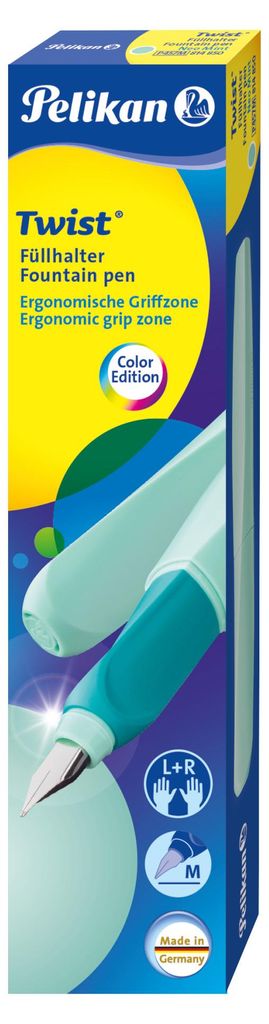 Pióro wieczne PELIKAN P457M Twist Neo Mint Zdjęcie produktu 