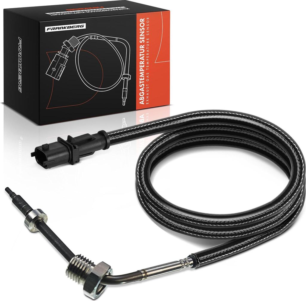 Frankberg 1x Abgastemperatursensor für Opel Corsa D Kasten/Schrägheck S07 1.3L