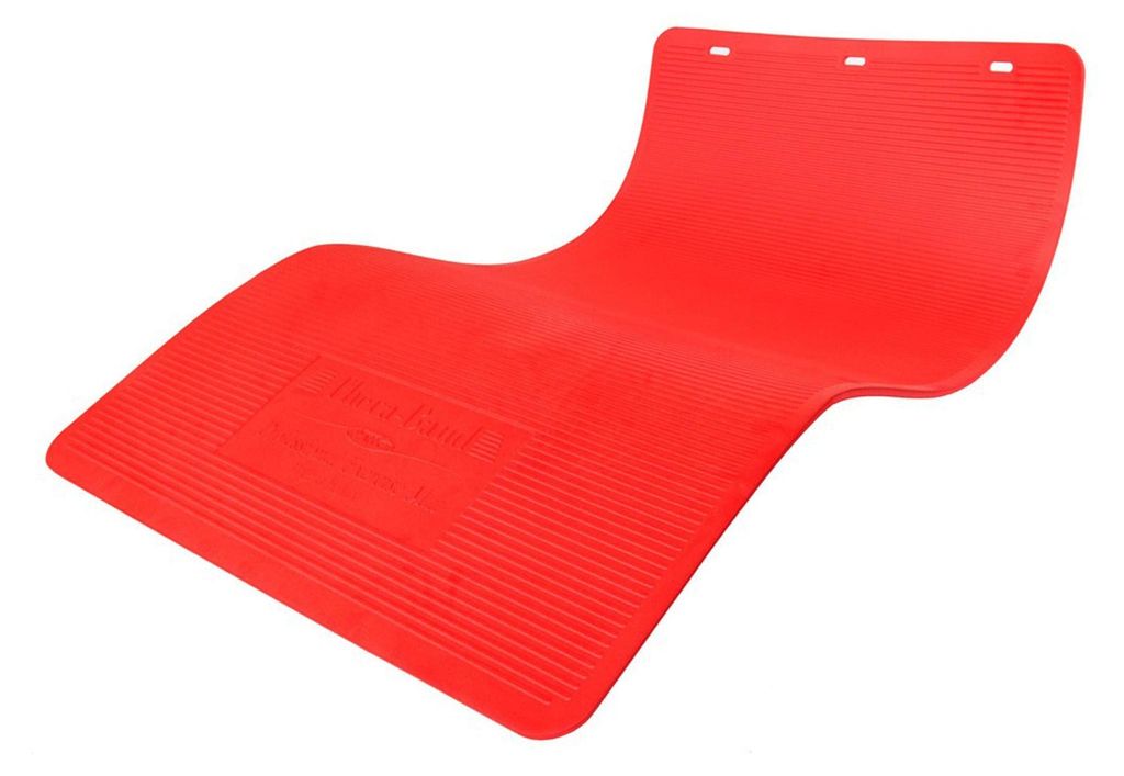 TheraBand Gymnastikmatte 190 x 100 x 1,5 cm – Extrabreite Fitness- & Yogamatte, PVC-frei rot