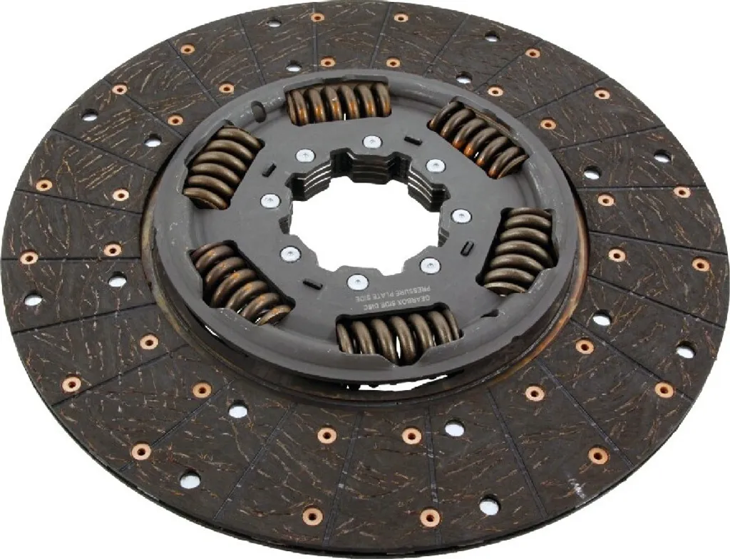 Disque d'embrayage FEBI 105072 avec revêtement haute résistance usure