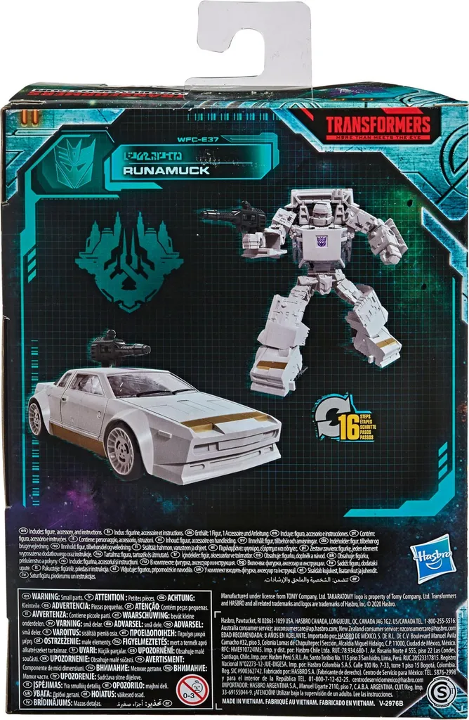 Transformers Runamuck Earthrise Deluxe : Robot Transformable 16 Pas