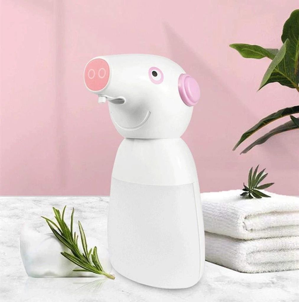 330 ml Automatische zeepdispenser voor kinderen, varkentje Productafbeelding 