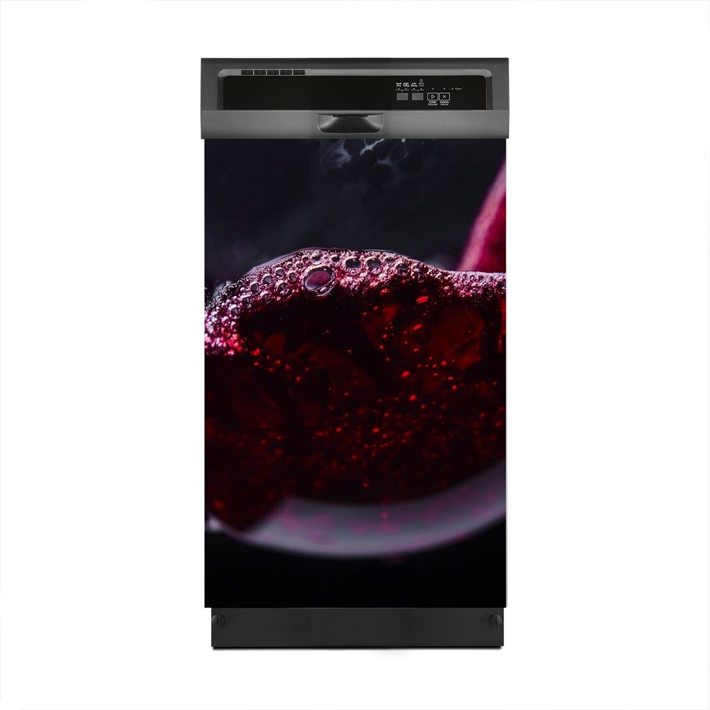 Magnete Dekorative 45x70 cm Küche Magnetmatte Spülmaschine - Wein Glas