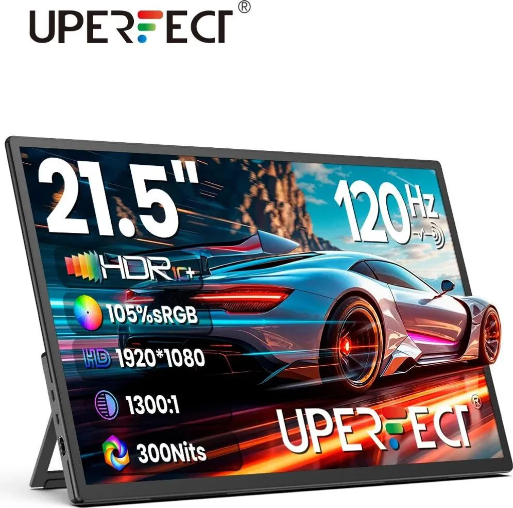 Moniteur mobile anti-reflets 54,6 cm Full HD - Finissez-en avec la fatigue