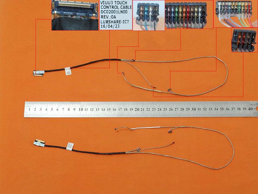 Displaykabel Bildschirm LED screen cable kompatibel für VIUU3 TOUCH CONTRON CABLE