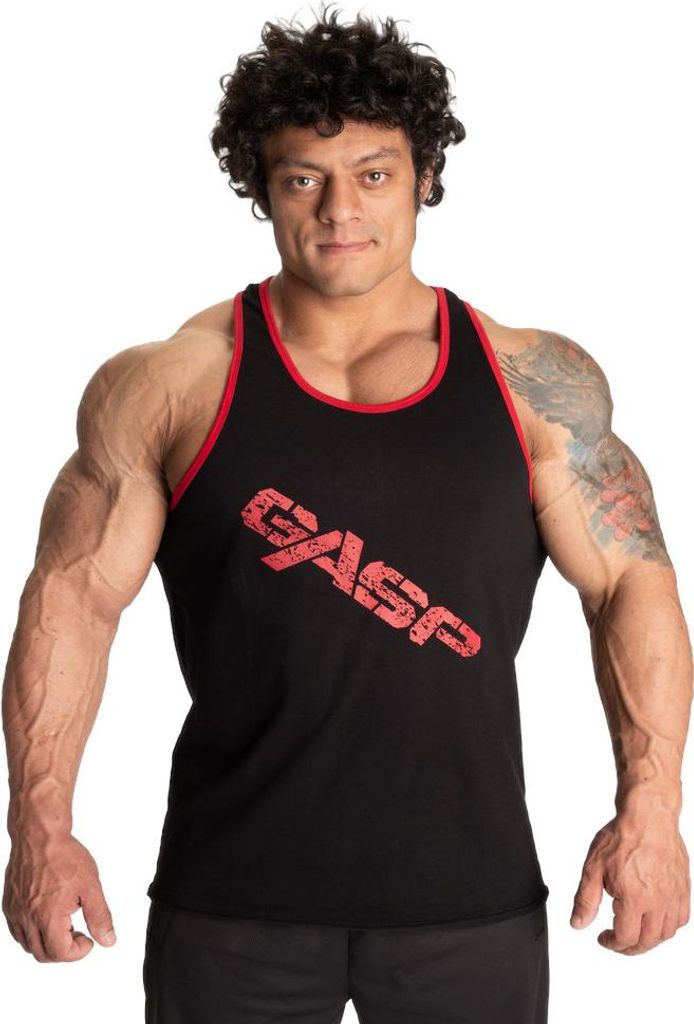 GASP Vintage T-Back black/red XXL