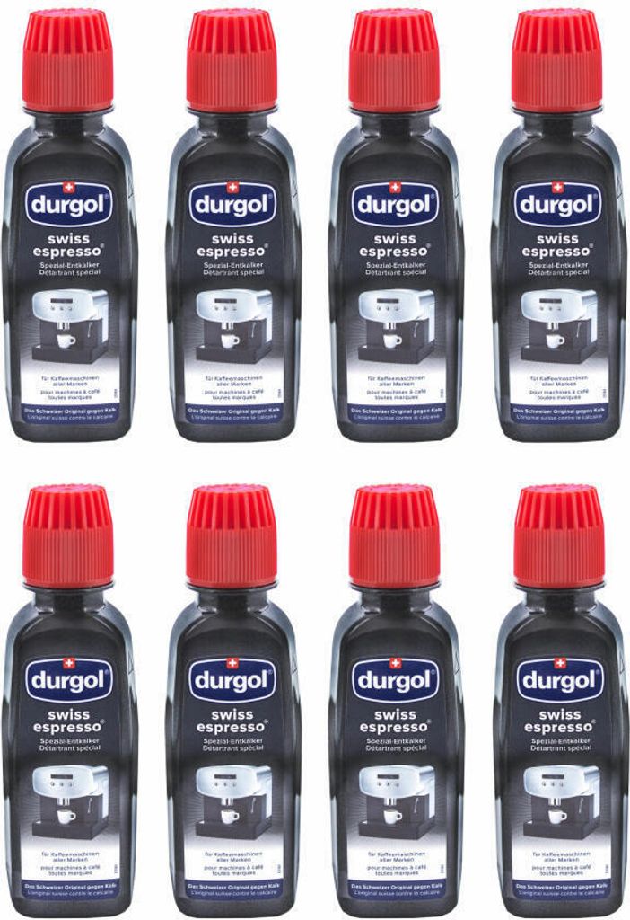 Durgol Swiss Spezial Espresso Entkalker DED 8 Flaschen a Produktbild 6