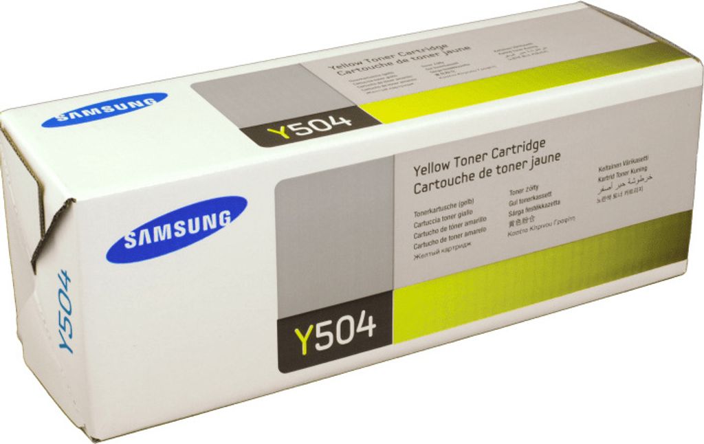 Samsung CLT-Y504S Gelb Original Tonerkartusche, Gelb, 1 Produktbild 