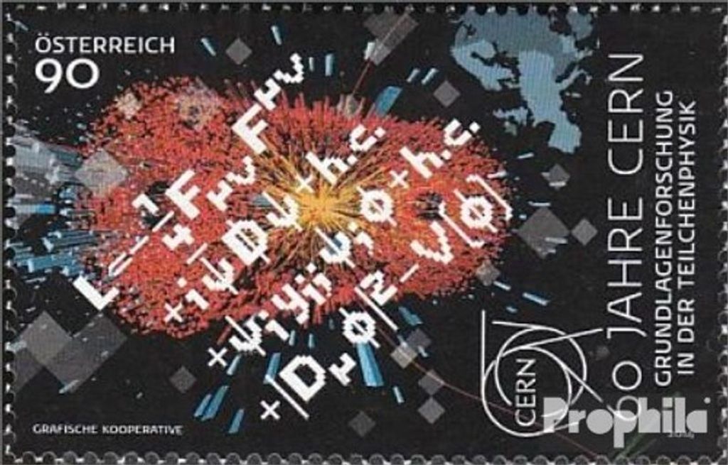 Briefmarken Österreich 2014 Mi 3128 (kompl.Ausg.) gestempelt CERN