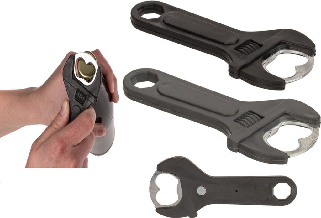 Schraubenschlüssel Flaschenöffner mit Magnet