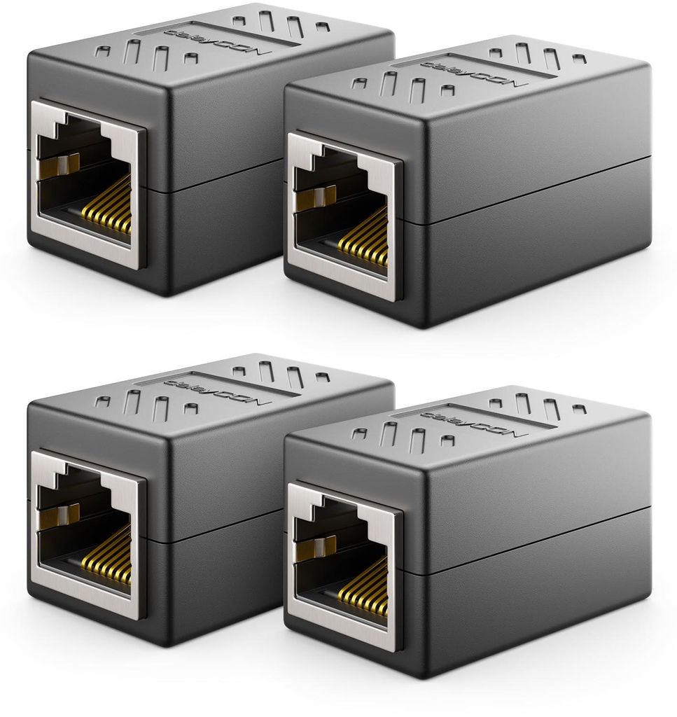 deleyCON RJ45 Kupplung 1000 Mbit Gigabit LAN Adapter, 4 Produktbild 