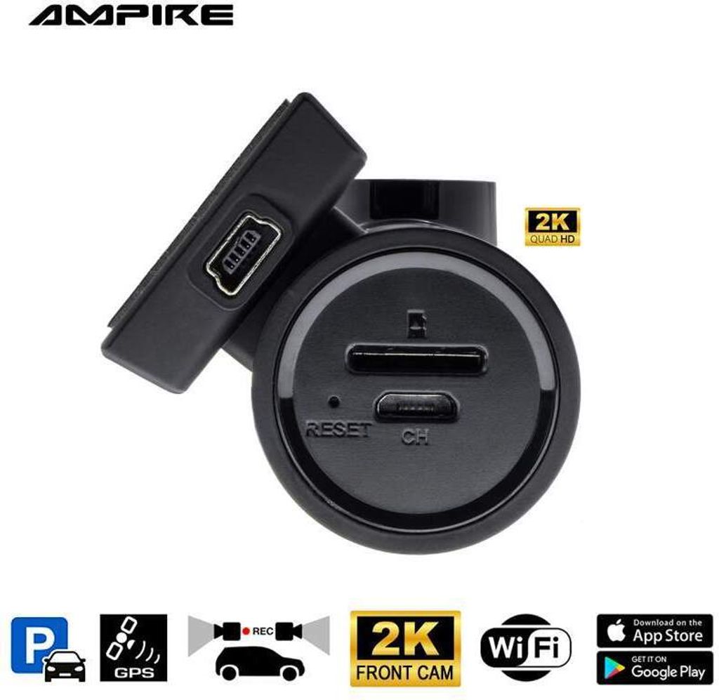 AMPIRE DC2-PRO Duální palubní kamera Obrázek produktu 18